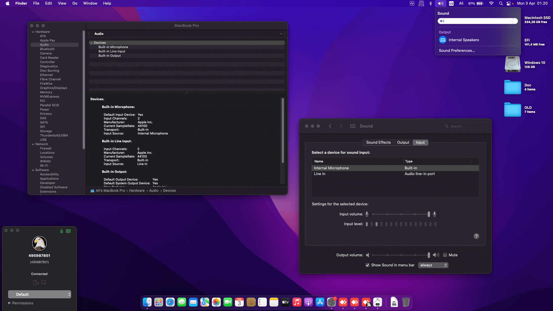 Fujitsu LifeBook U939 [WhiskeyLake   Intel UHD 620 + I2C]   OpenCore 5
